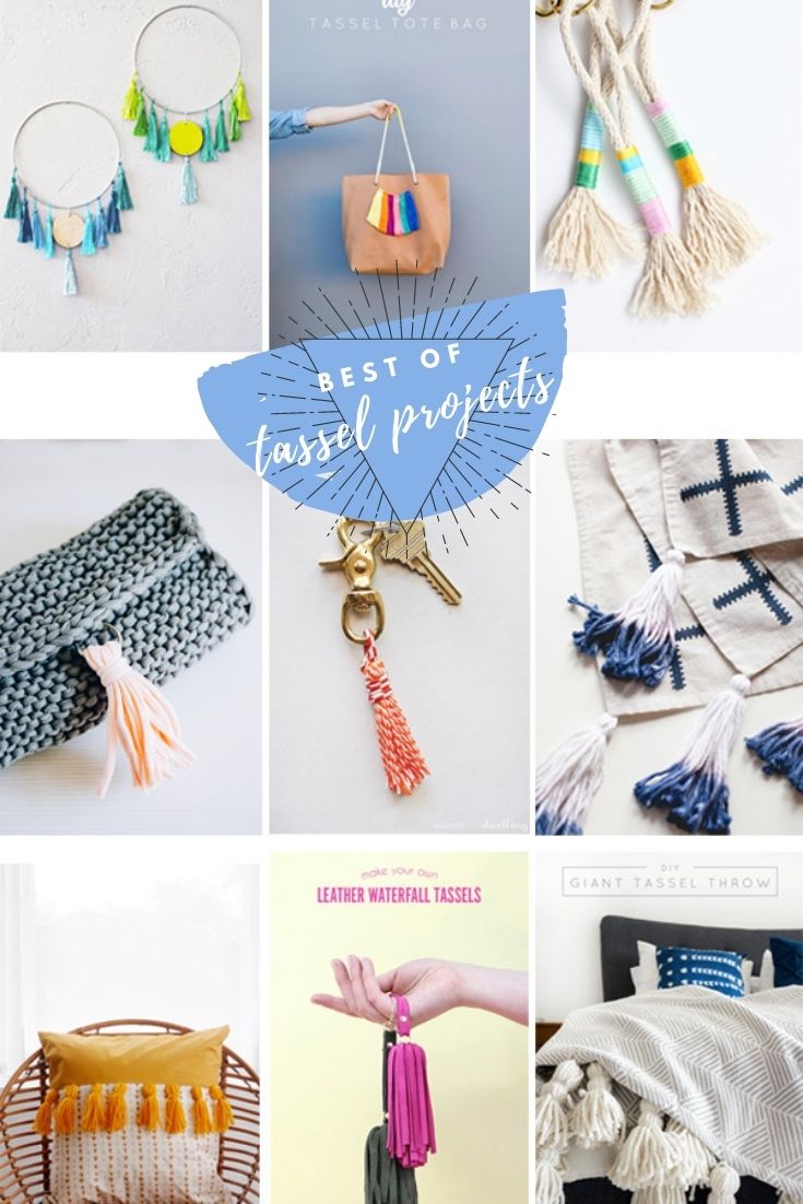 Super Fast Way to Make Tassels - Crafts a la mode