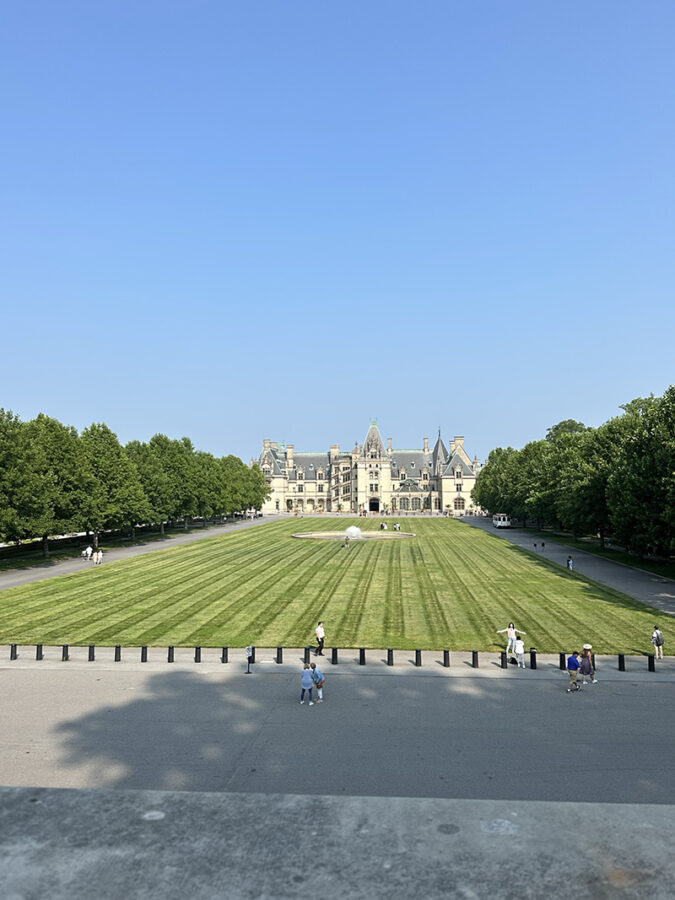 Biltmore Estate front lawn