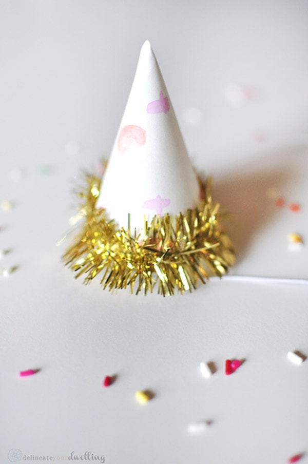 Mini Sprinkle Party Hat