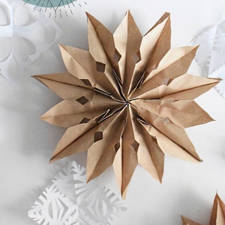 DIY Paper Bag Stars  Simple Seasonal Decor — Stevie Storck