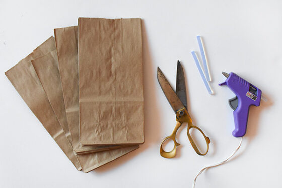 Paper Bag Stars - Delineate Your Dwelling