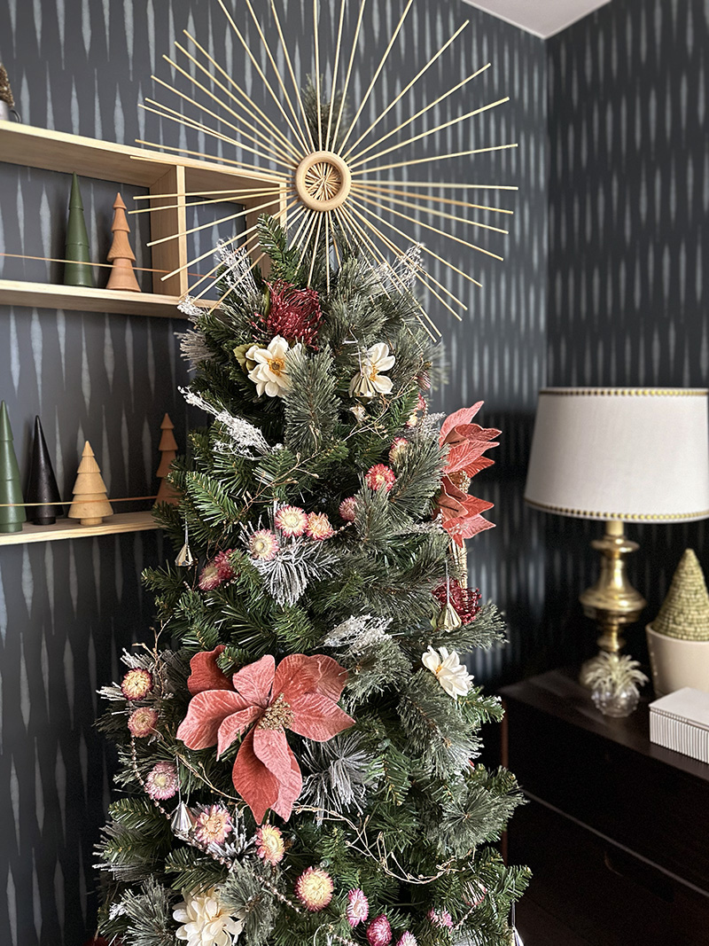 Floral Christmas Tree