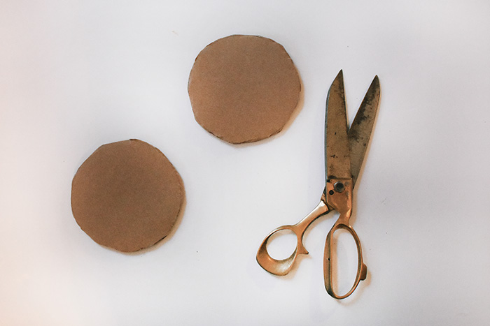 Cut Out Cardboard circles 