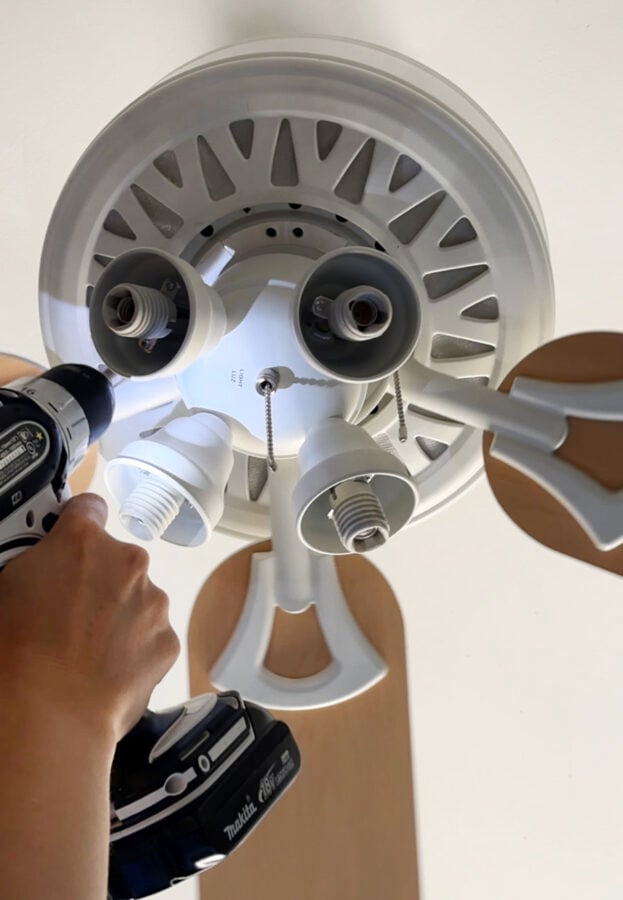 Update an old Ceiling Fan - Delineate Your Dwelling