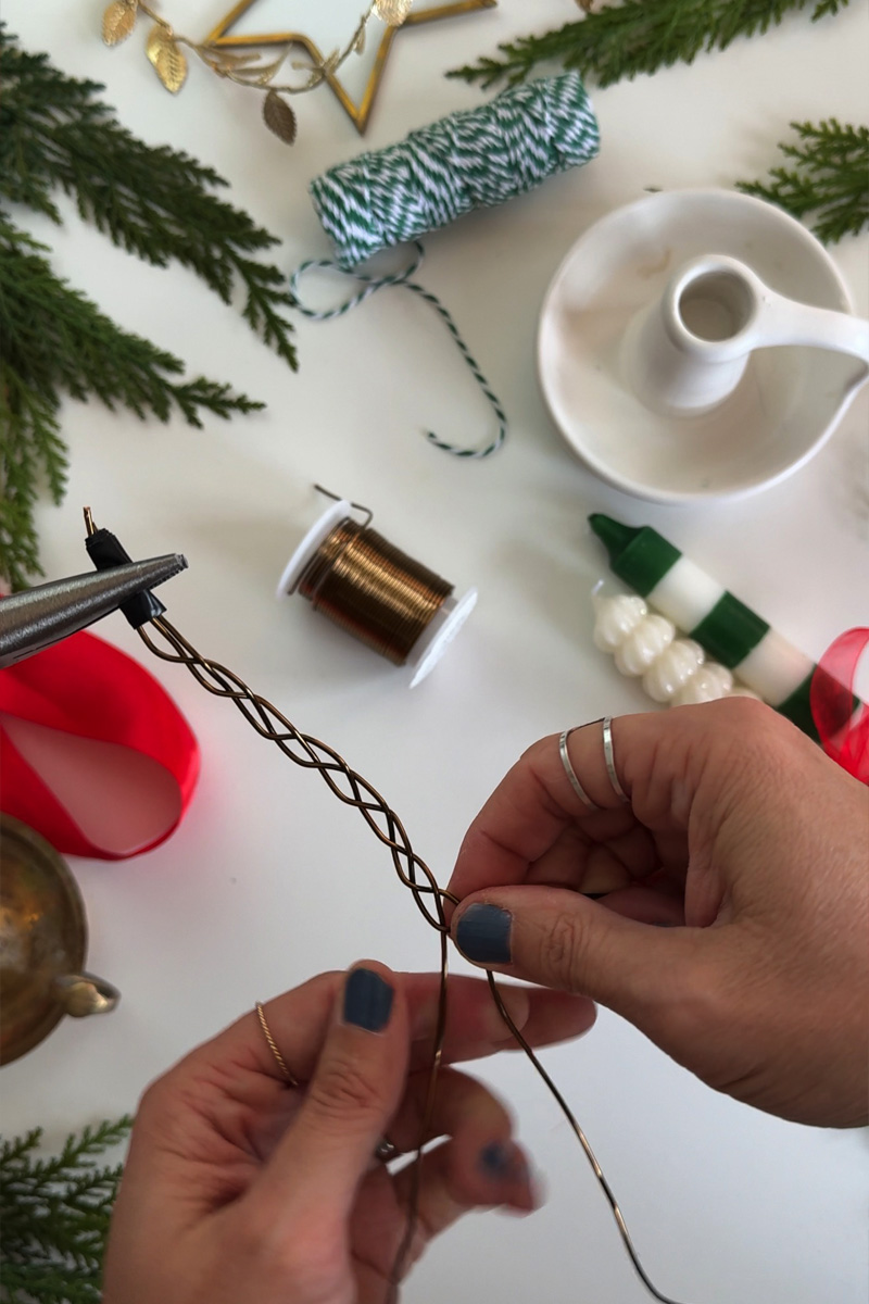 Beaded Candle Cuff supplies