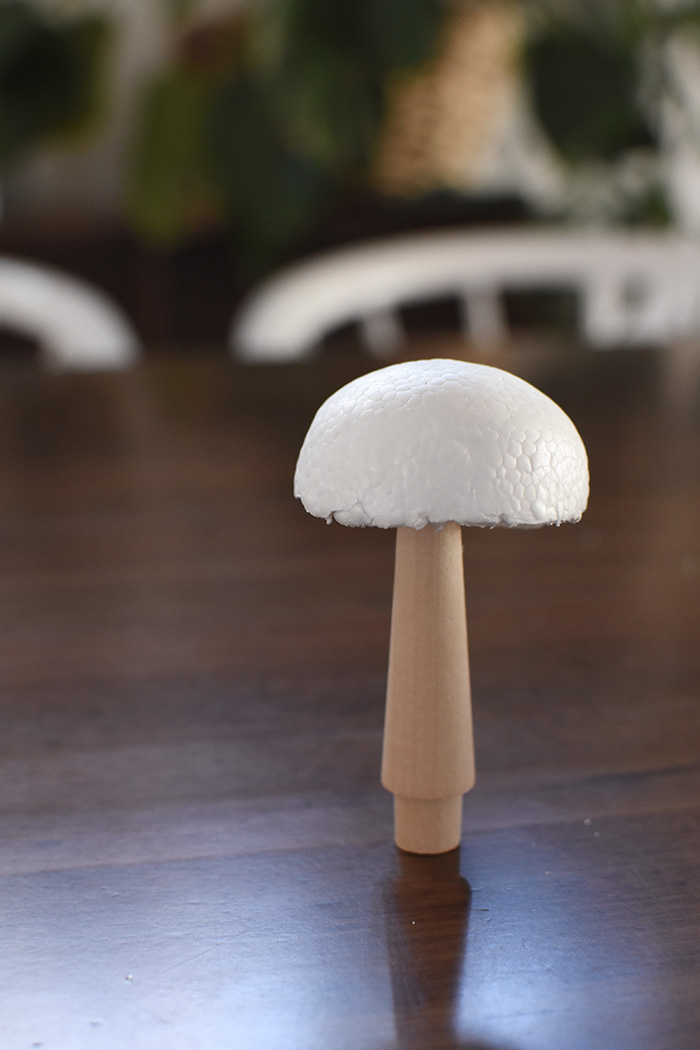 Wooden Peg Mushroom 