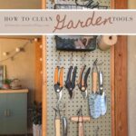 Clean Garden Tools in the Fall