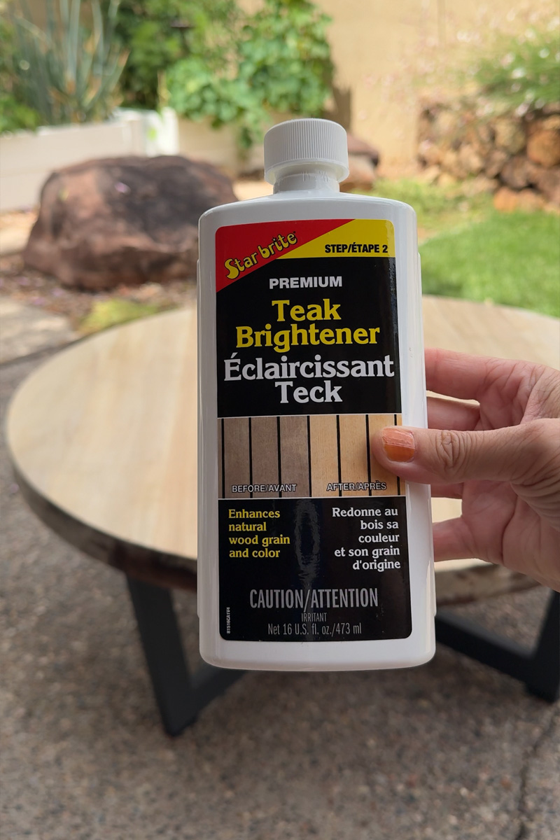 Teak Brightener