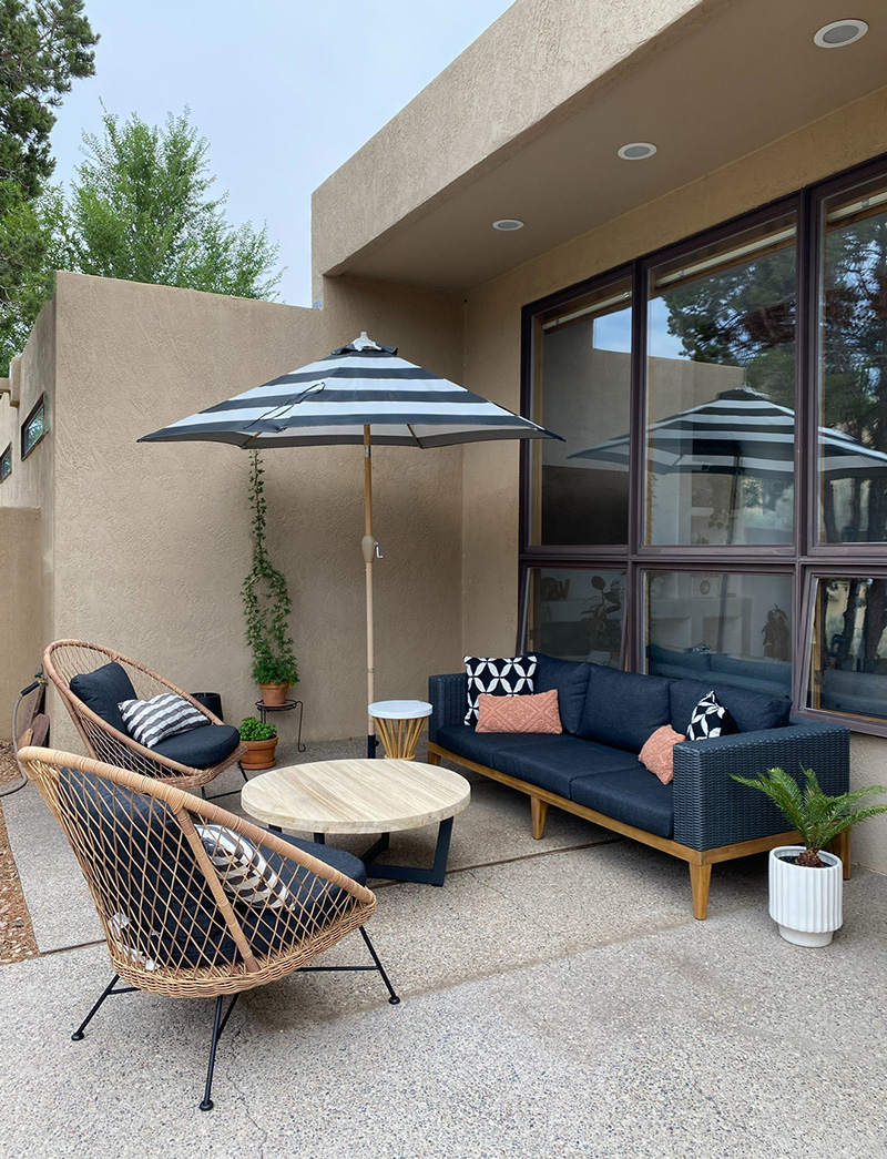 Outdoor Article teak patio set