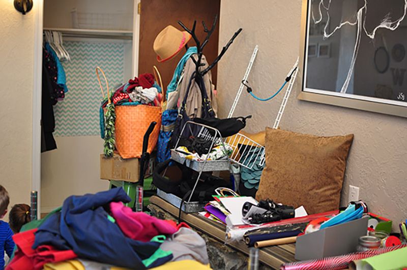 Decluttering mess