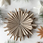 Coffee Filter Holiday Pinwheel Star