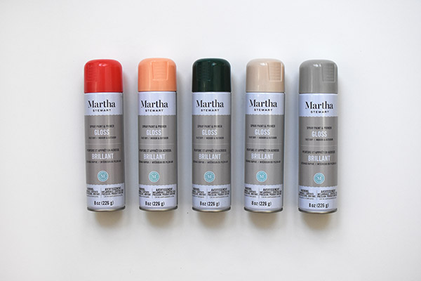 Martha Stewart Spray Paints