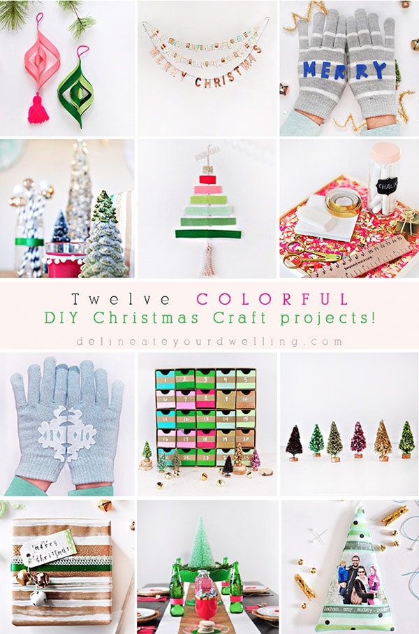 Colorful Christmas DIY ideas