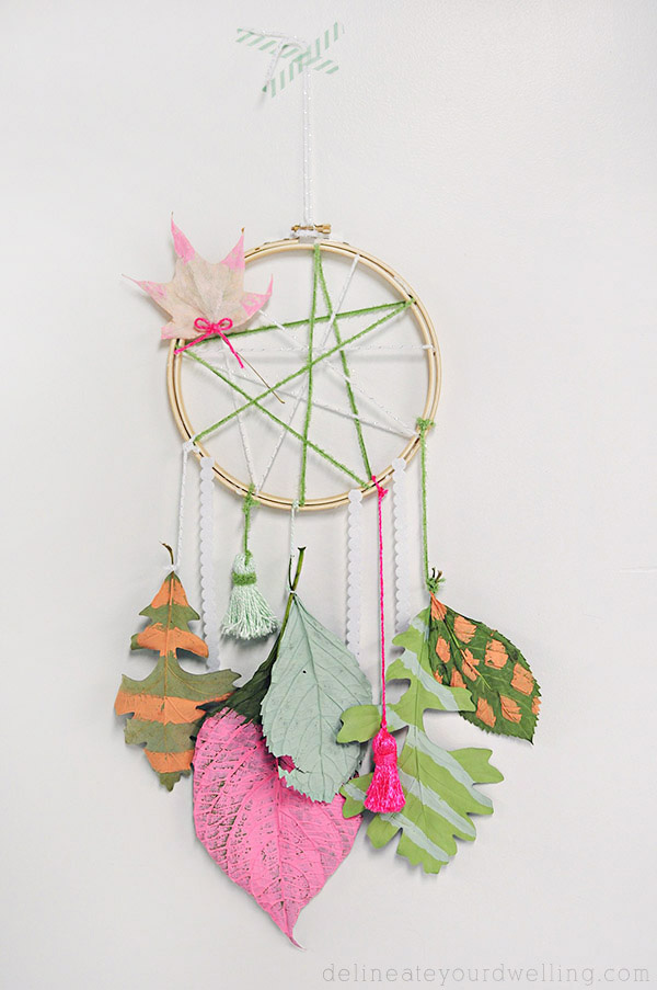 Fall Leaf Dream Catcher