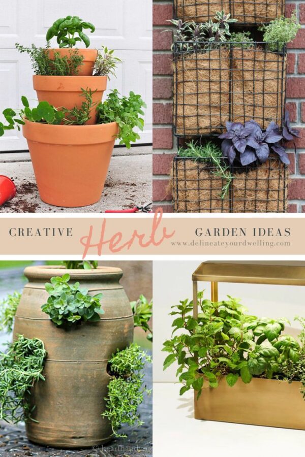 Creative Herb Garden Ideas - Delineate Your Dwelling