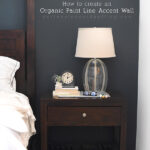 Create Organic Paint Line Accent Wall