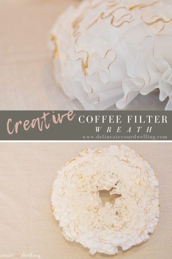 Creative Coffee Filter Wreath