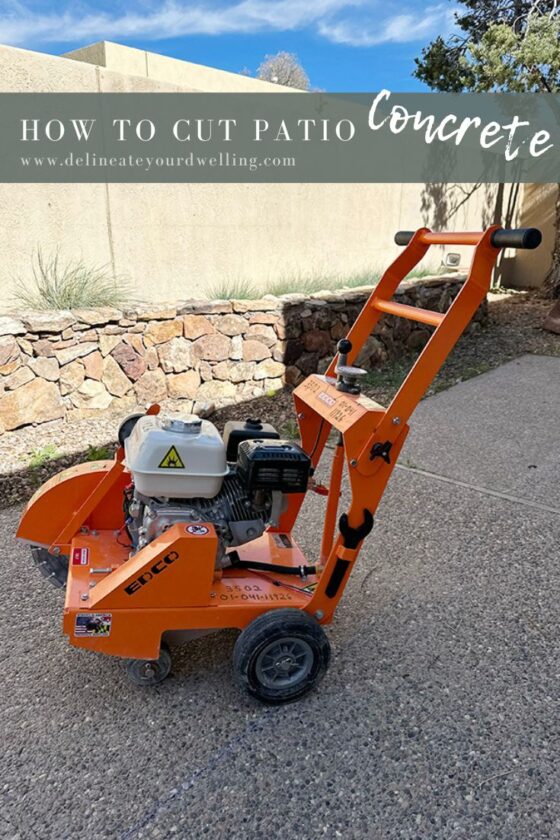 How to cut patio Concrete Delineate Your Dwelling