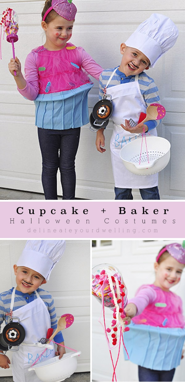 Baker + Cupcake halloween Costumes