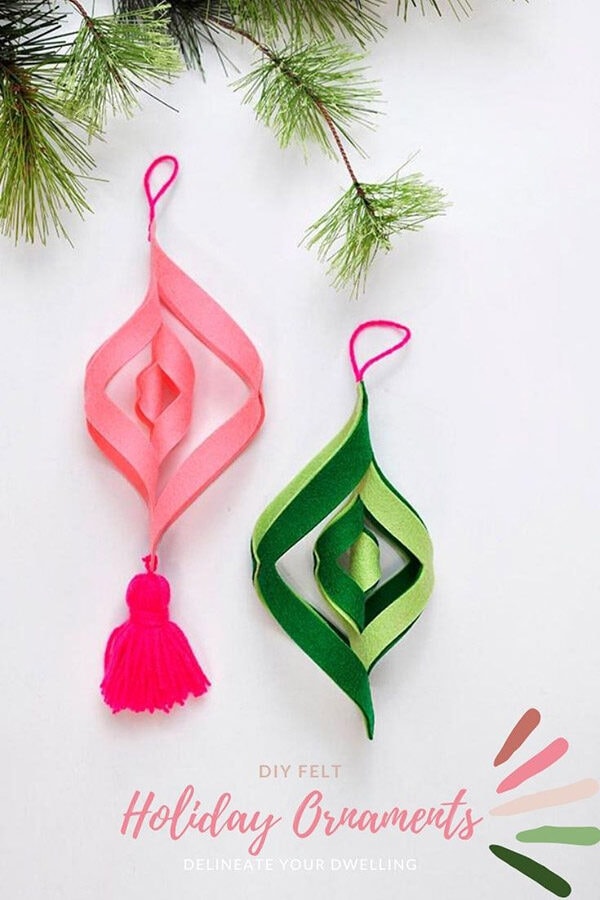 DIY Christmas Felt Ornaments