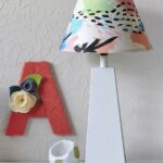 DIY Colorful Painted Lampshade
