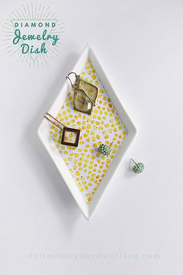 DIY Diamond Jewelry Dish