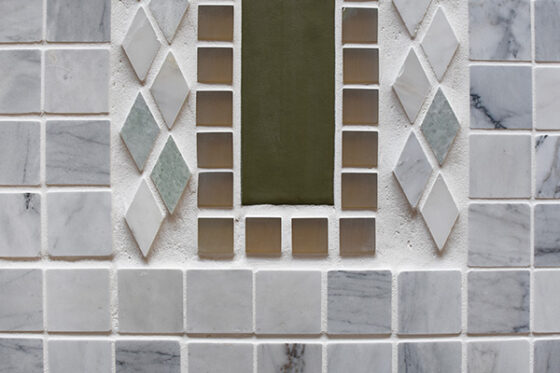 IKEA hack, Geometric Tiled Coffee Table - Delineate Your Dwelling