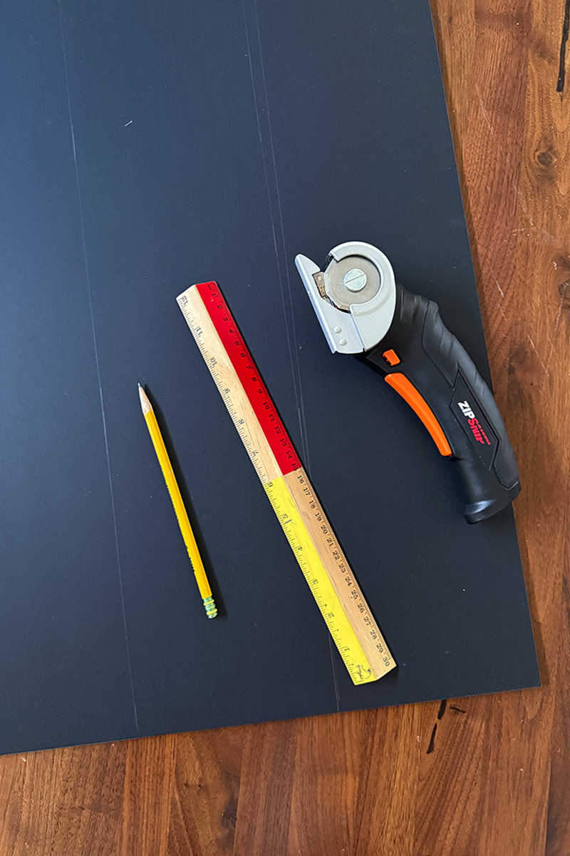 DIY Oversized Candles supplies