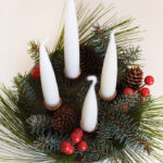 DIY Pedestal Advent Wreath