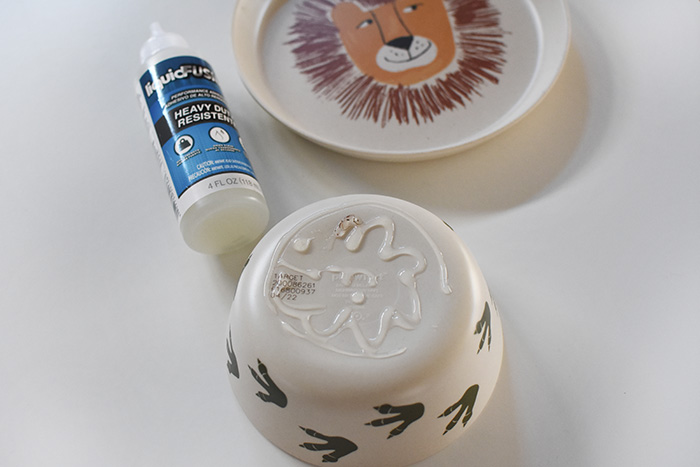 Bowl and Plate glue
