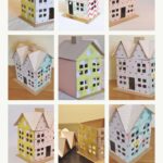 DIY Scrapbook Paper Doll house collection