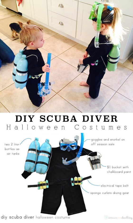 Baby Scuba Diver Costume Diy Were Inginge1982