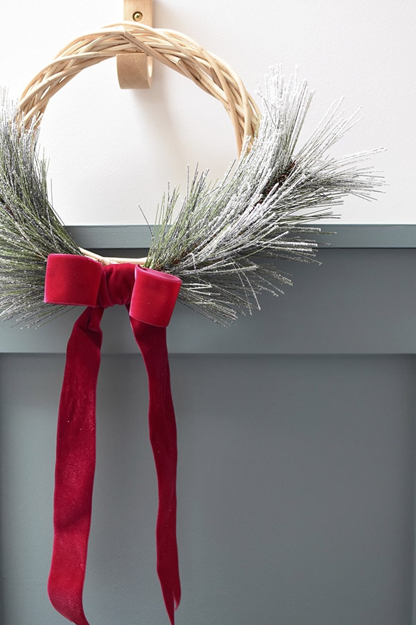 Evergreen Wreath DIY