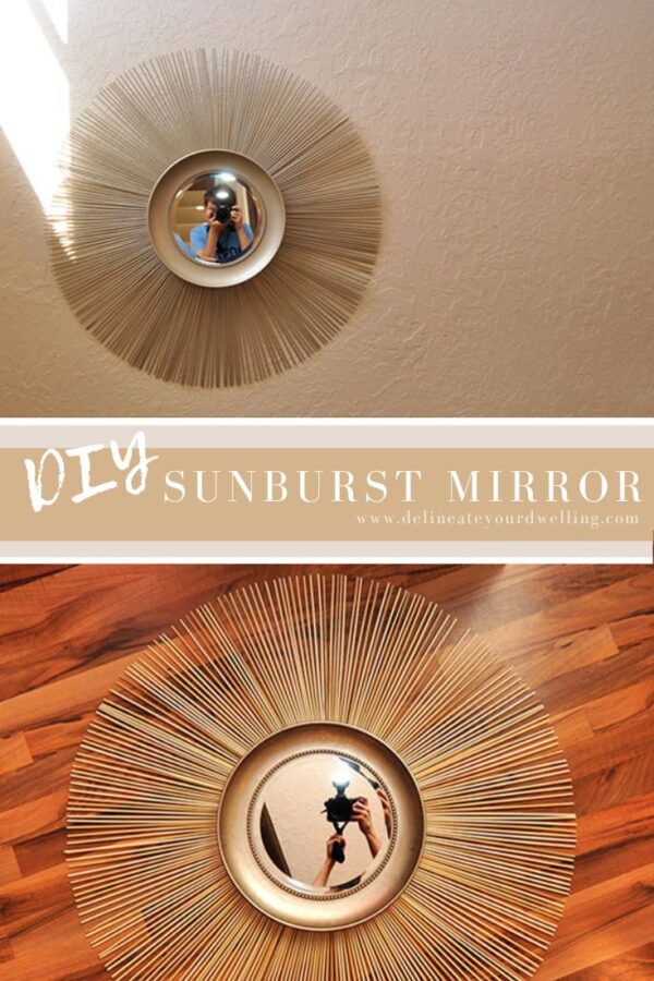 DIY Sunburst Mirror