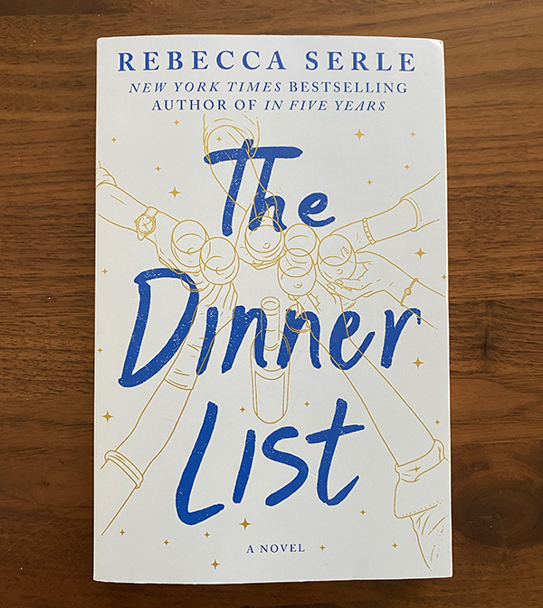 The Dinner List fiction book