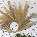 Dried Grass Wreath DIY