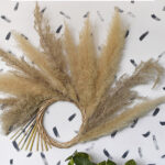 Dried Grass Wreath DIY