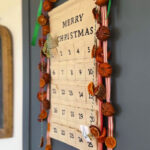 Dried Persimmon Garland for Christmas