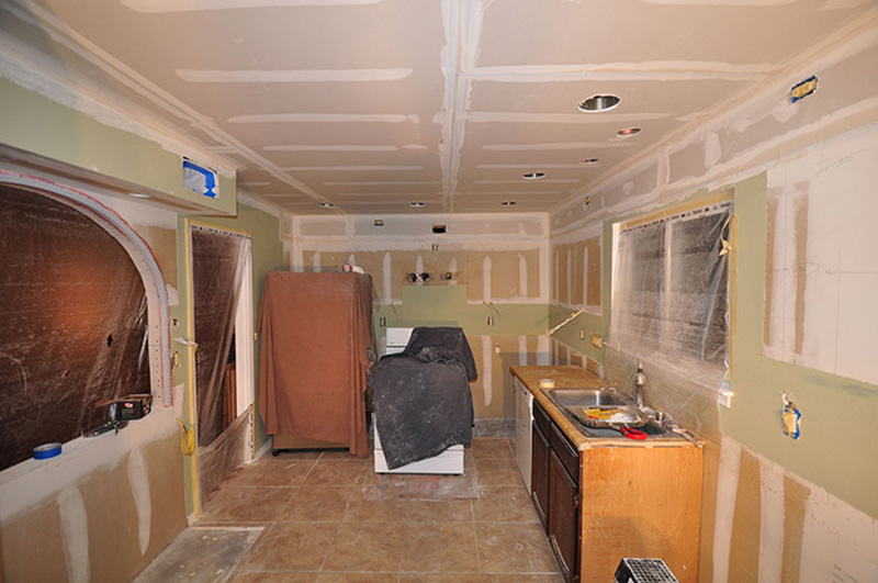 New Drywall Kitchen ceiling