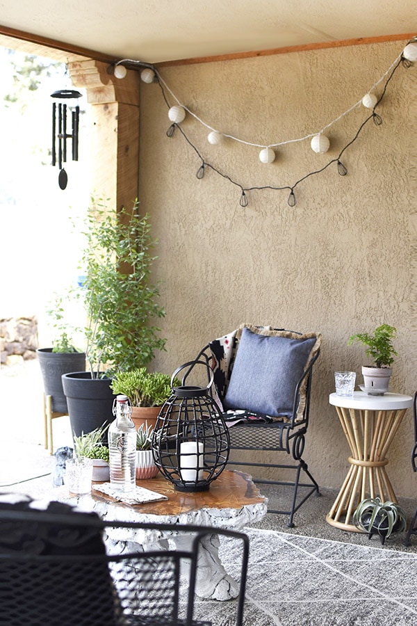 Easy Back Patio refresh