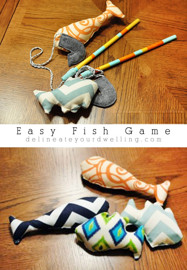 Magnetic Fishing Sew toy