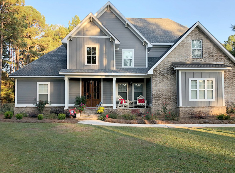 Gauntlet Gray by Sherwin-Williams Gray Exterior paint