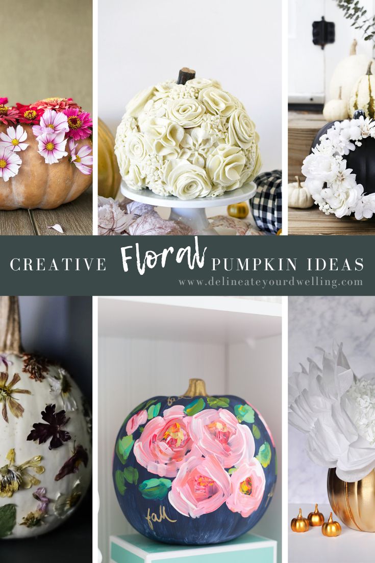 Flower pumpkin carving ideas