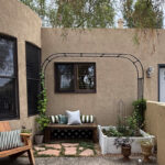 French Bistro Front Courtyard reveal