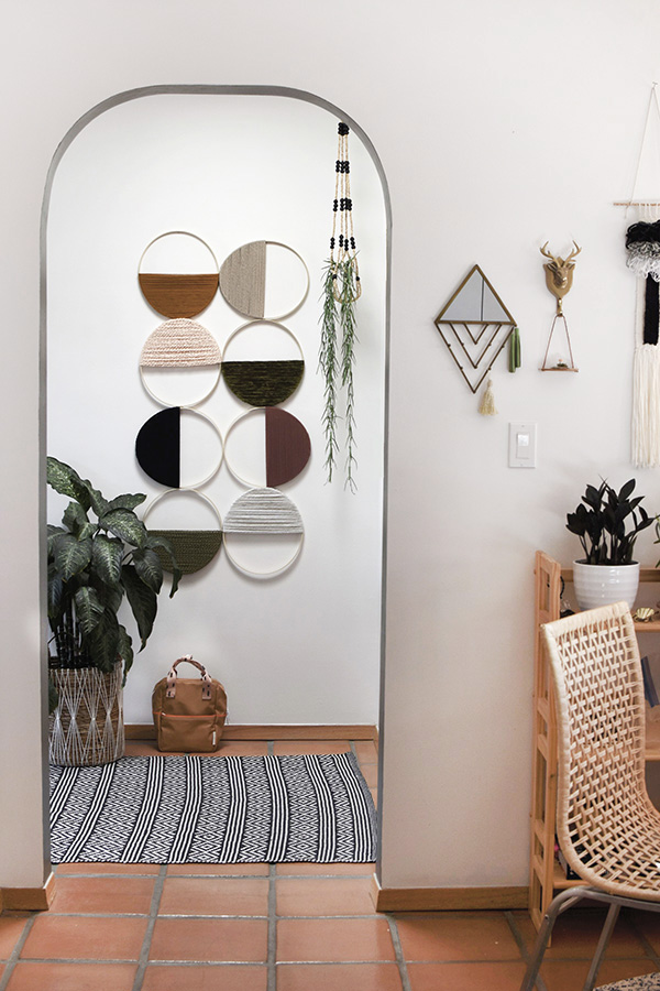 Modern Boho Front Entry reveal