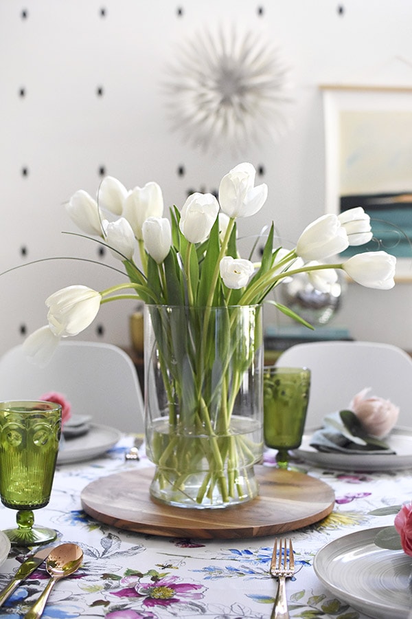 Tulip Garden Centerpiece