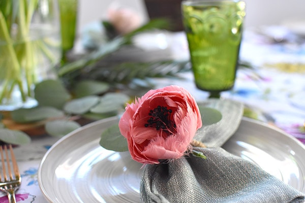 Garden Flower Napkin Holder