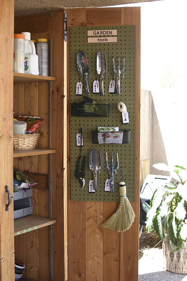 Tool Pegboard Organization 