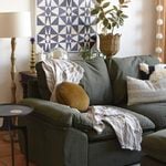 Green modular sofa - SOMA sofa chaise layout modern living room