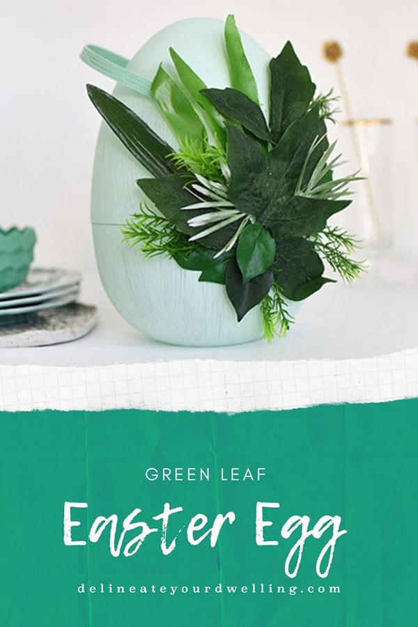 Plant Easter Egg Decor